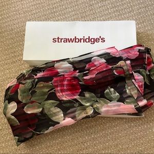 Floral scarf - NWT
